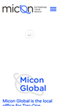 Mobile Screenshot of micon-global.com